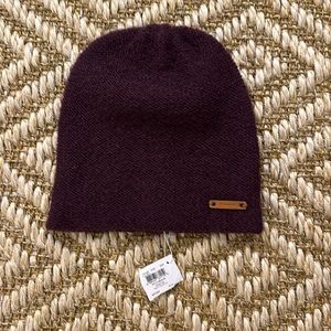 New with tags Coach solid beanie
